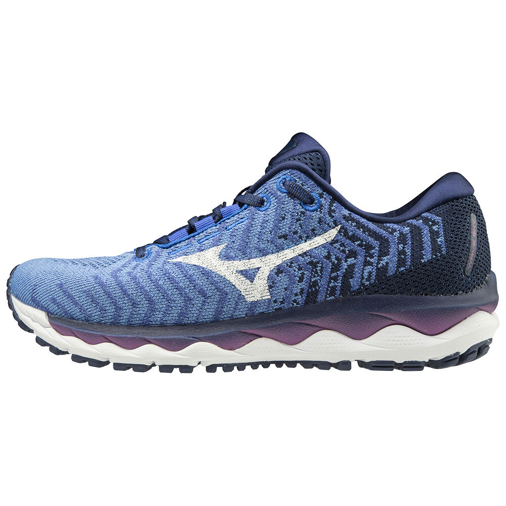 Mizuno WAVE SKY WAVEKNIT 3 Női Futócipő Kék/Lila VMO071462